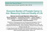 Economic Burden of Prostate Cancer in Iran: Measuring Costs and Quality of Life